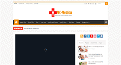 Desktop Screenshot of mc-medica.com